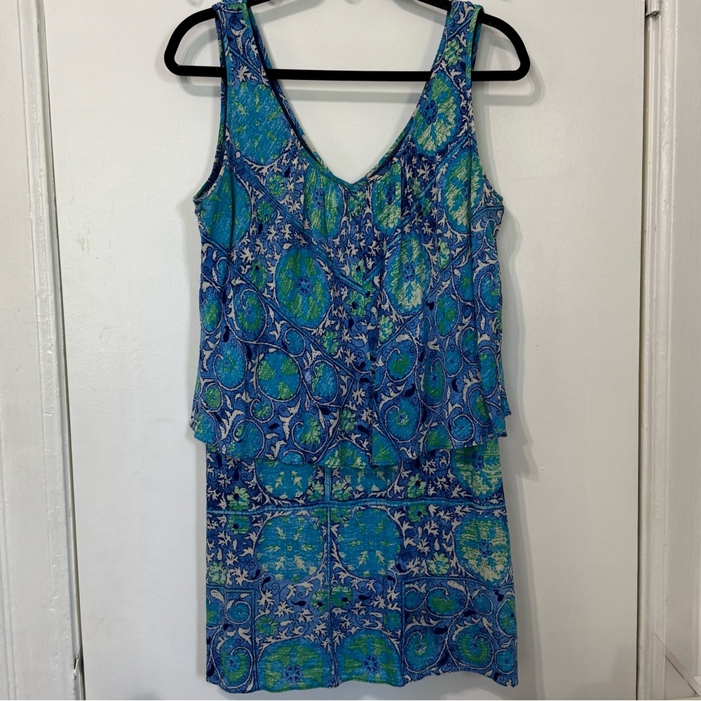 Plenty by Tracy Reese Fly Away Floral Mini Dress. Size Small